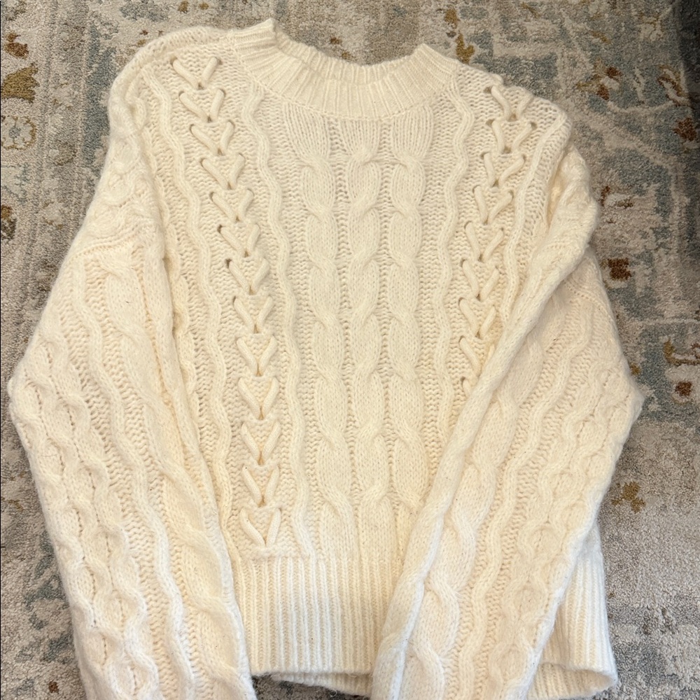 Abercrombie Knit Cable Sweater